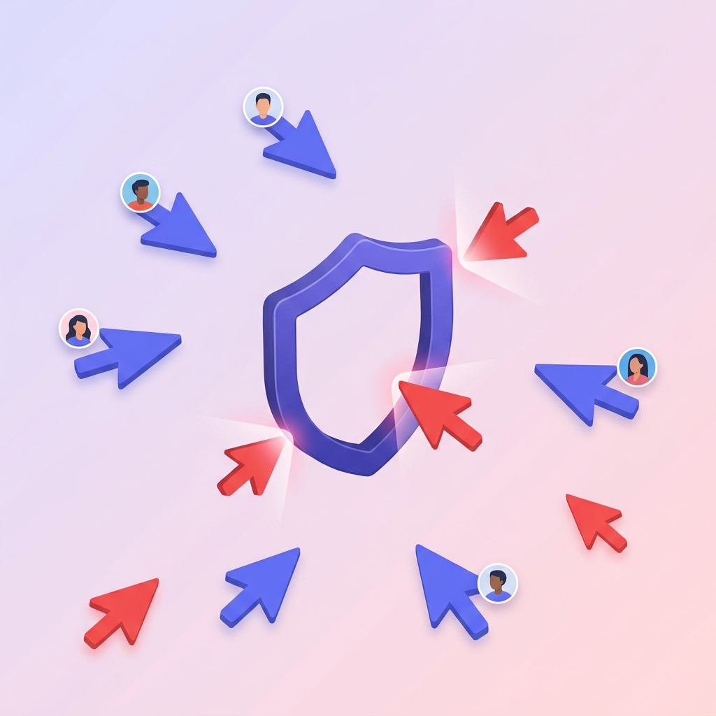 Competitor sabotage clicks being identified and blocked